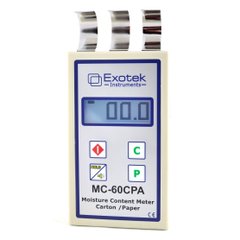 Профессиональный влагомер бумаги/картона EXOTEK MC-60CPA 338 фото
