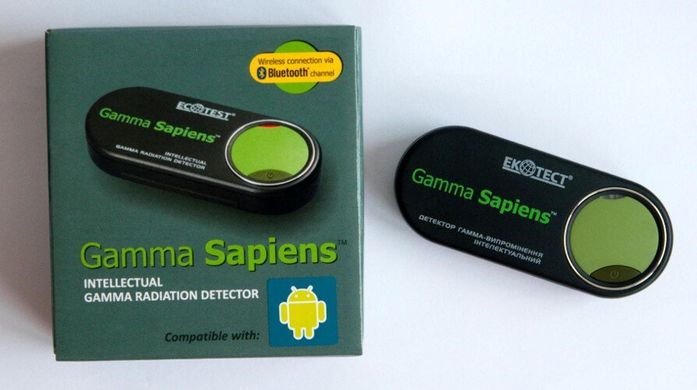 Детектор гамма-випромінювання інтелектуальний УДКГ-01 Gamma Sapiens [IPhone] 917 фото