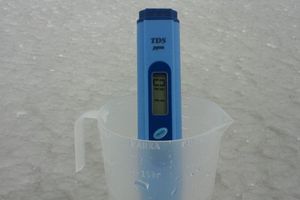 Измерение минерализации воды фото