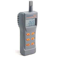 Портативний газовий аналізатор/термогігрометр (СО2,СО, RH, T) USB AZ-77597 250 фото