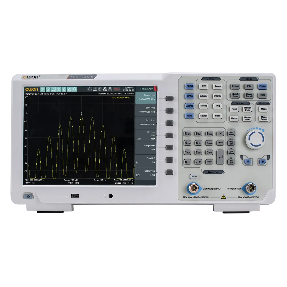 Аналізатори спектра з фазовим шумом -106 дБс/Гц@1 ГГц при 10 кГц