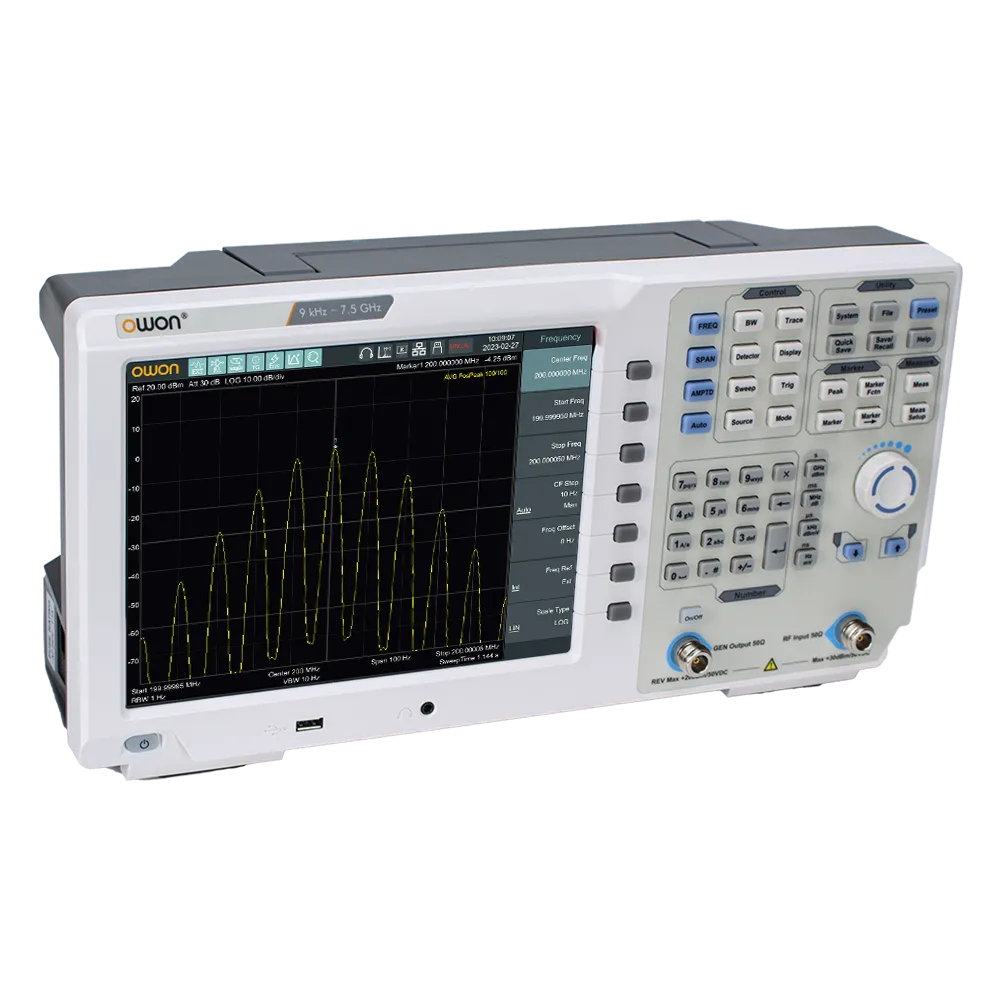Аналізатори спектра з частотним діапазоном 9 кГц – 3,6 ГГц