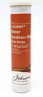 Смужки тестові на твердість води до 500 ppm JTP J-QUANT Water Hardness 500 (100 шт.) 1438N фото