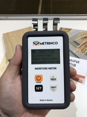 Профессиональный СВЧ влагомер древесины и строительных материалов METRINCO M120W