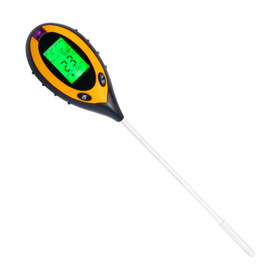 pH-метр/вологомір/термометр/люксметр для ґрунту WALCOM AMT-300 149 фото
