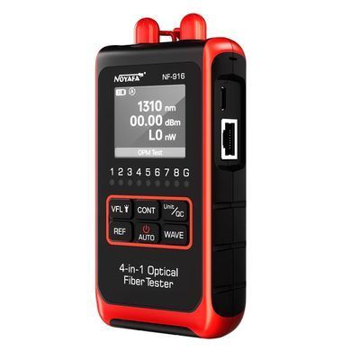 Мультифункціональний тестер оптичних мереж NOYAFA NF-916 2300 фото