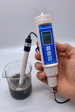 pH-метр з гострим електродом (для грунту, харчових продуктів) LUTRON PH-220S