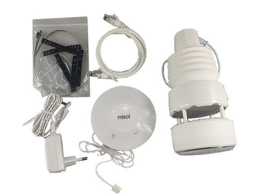 Профессиональная ультразвуковая метеостанция с Wi-Fi и хабом MISOL GW2001CA 2463 фото