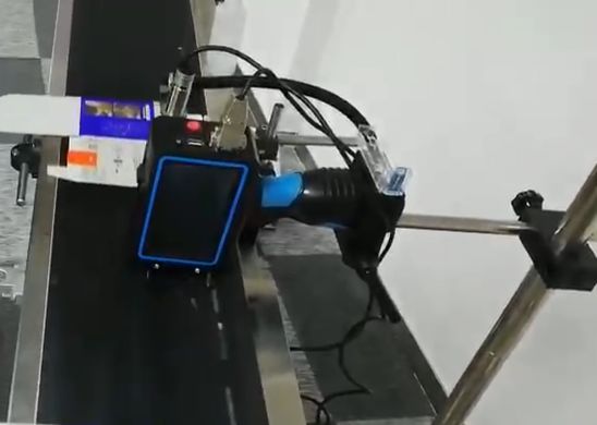 Стойка маркератора для автоматической печати на конвейере, с датчиком (большая) 2065 фото