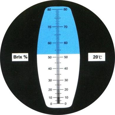 Рефрактометр (0…80 % Brix) с широким диапазоном WALCOM REF 108/118 163 фото