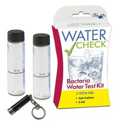 Флуоресцентний тест на наявність бактерій у воді LaMotte Water Check Now BACTERIA (2 шт.) 1283N фото