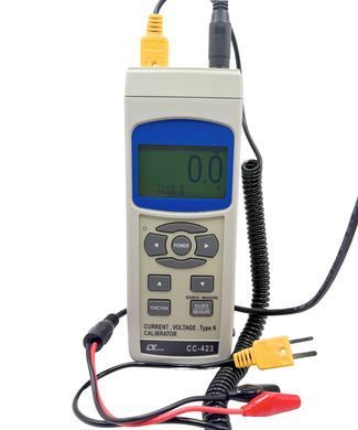 Калибратор тока, напряжения и термопар Type K LUTRON CC-423 2430 фото