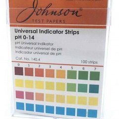Індикаторні смужки універсальні на pH 0–14 JTP pH Indicator Strips 1421N фото