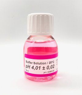 Буферний розчин для pH-метру (pH 4.01, 55мл, червоний) XS 1X55ML pH 4.01 1800 фото