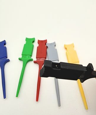 Набор мини-тестовых крючков для мультиметра (6 шт.) YPIONEER P30 2483 фото