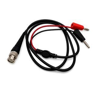 Тестовый кабель BNC &mdash; банановые штекеры 4 мм стекируемые (500 В, 5 А) YPIONEER P1050 2537 фото