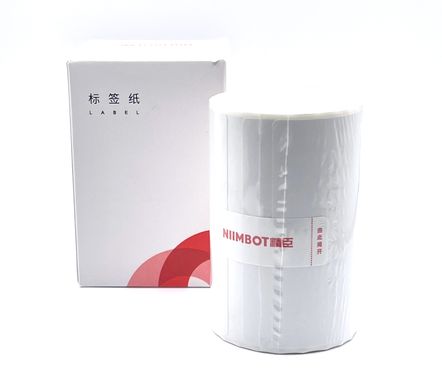 Етикетки для принтеру Niimbot B3S (білі, 70*80 мм, 95 шт.) RP70*80-95 2053 фото