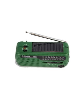 Багатофункціональний радіоприймач-ліхтарик з функціями автономного живлення і сигналізації  DEGEN DE13 DSP 1901 фото