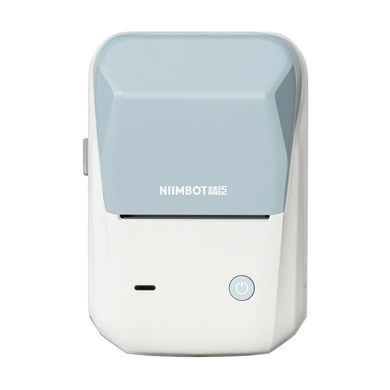Портативний термопринтер етикеток NIIMBOT B1 (blue) 2256 фото