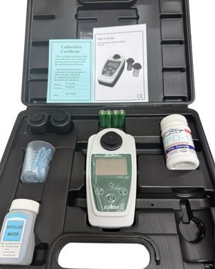 Фотометричний хлорметр EZODO FTC-420 &mdash; вільний і загальний хлор, 0-5 ppm 39 фото